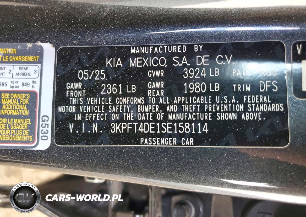 2025 Kia K4 Lx VIN:3KPFT4DE1SE158114 - 12