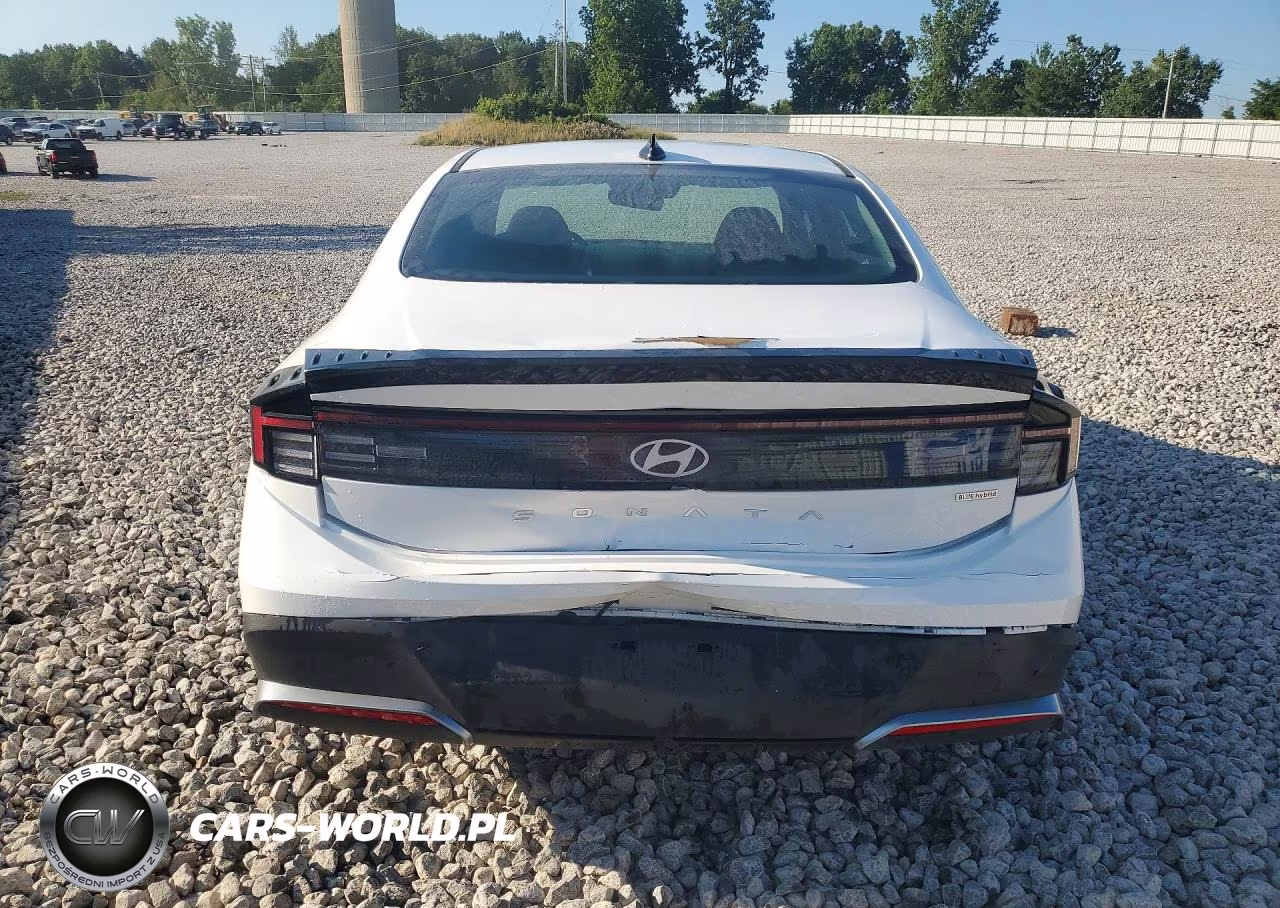 2026 Hyundai Sonata Hybrid Blue VIN:KMHL24JJ2TA147100 - 6