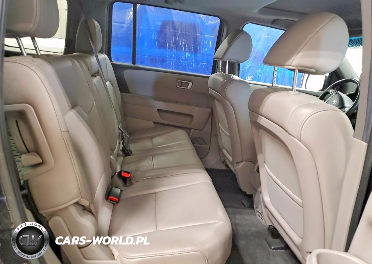 2012 Honda Pilot Exl VIN:5FNYF4H59CB078341 - 11