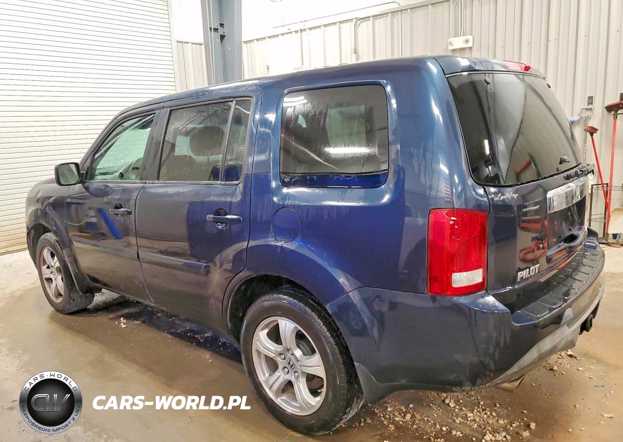 2012 Honda Pilot Exl VIN:5FNYF4H59CB078341 - 2