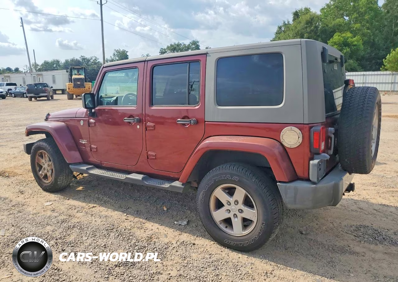 2008 Jeep Wrangler Unlimited Sahara VIN:1J4GA59118L598155 - 2