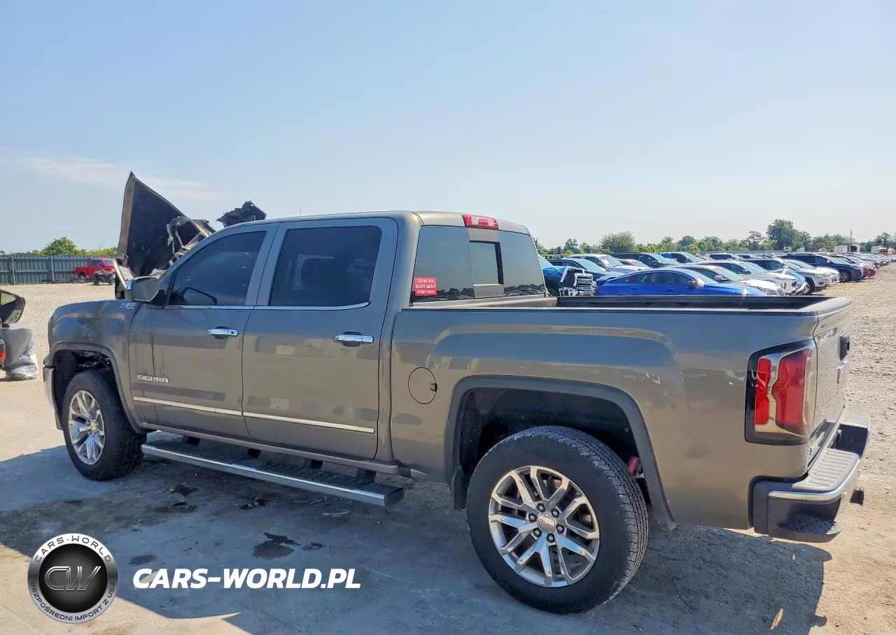 2017 GMC Sierra K1500 Slt VIN:3GTU2NECXHG192059 - 2