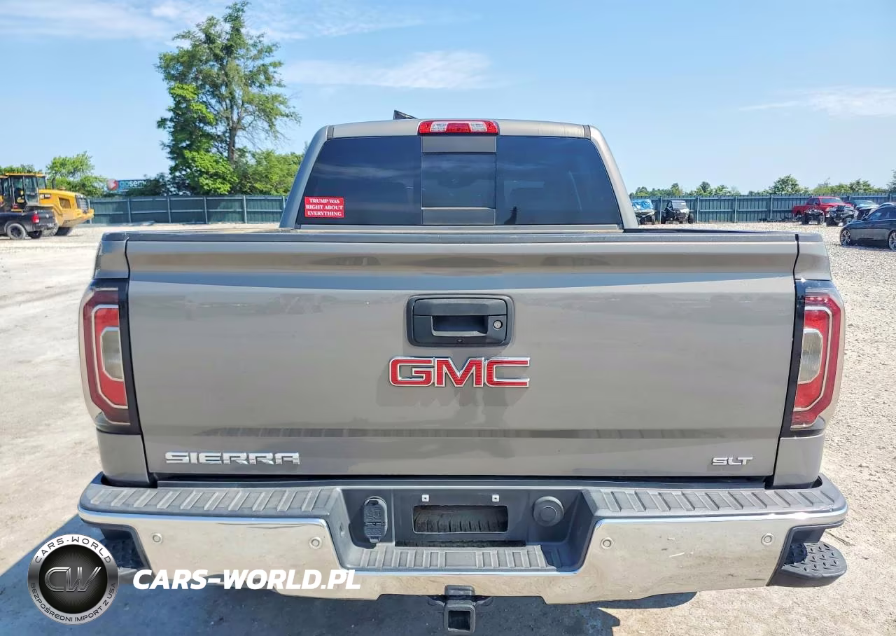 2017 GMC Sierra K1500 Slt VIN:3GTU2NECXHG192059 - 6