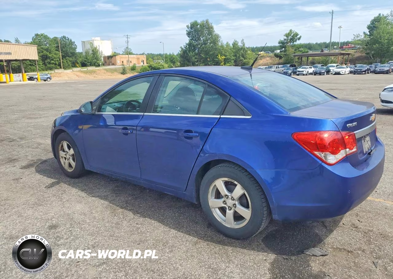 2012 Chevrolet Cruze Lt VIN:1G1PF5SC2C7301536 - 2