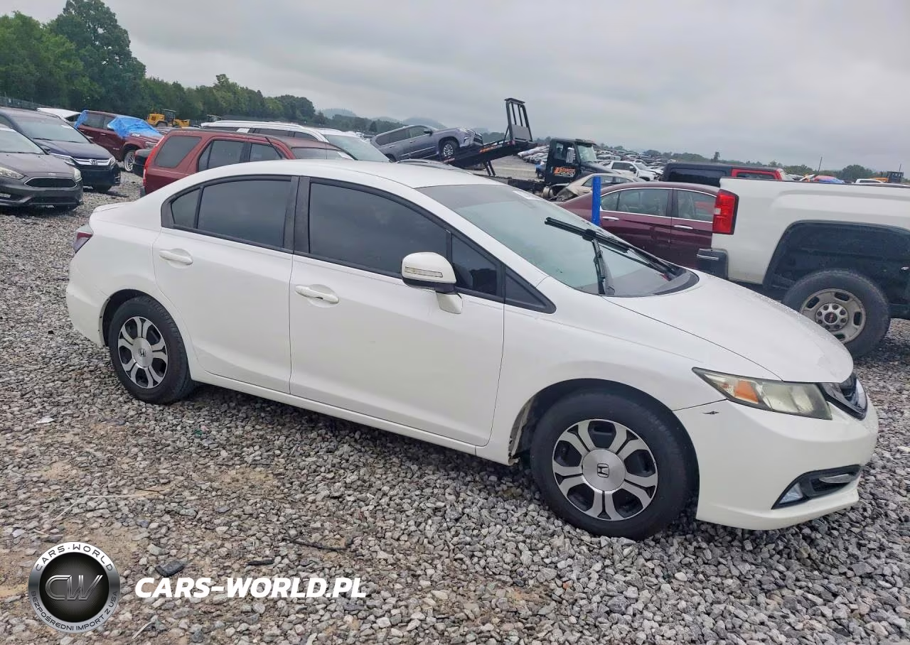 2013 Honda Civic Hybrid L VIN:19XFB4F36DE003186 - 4