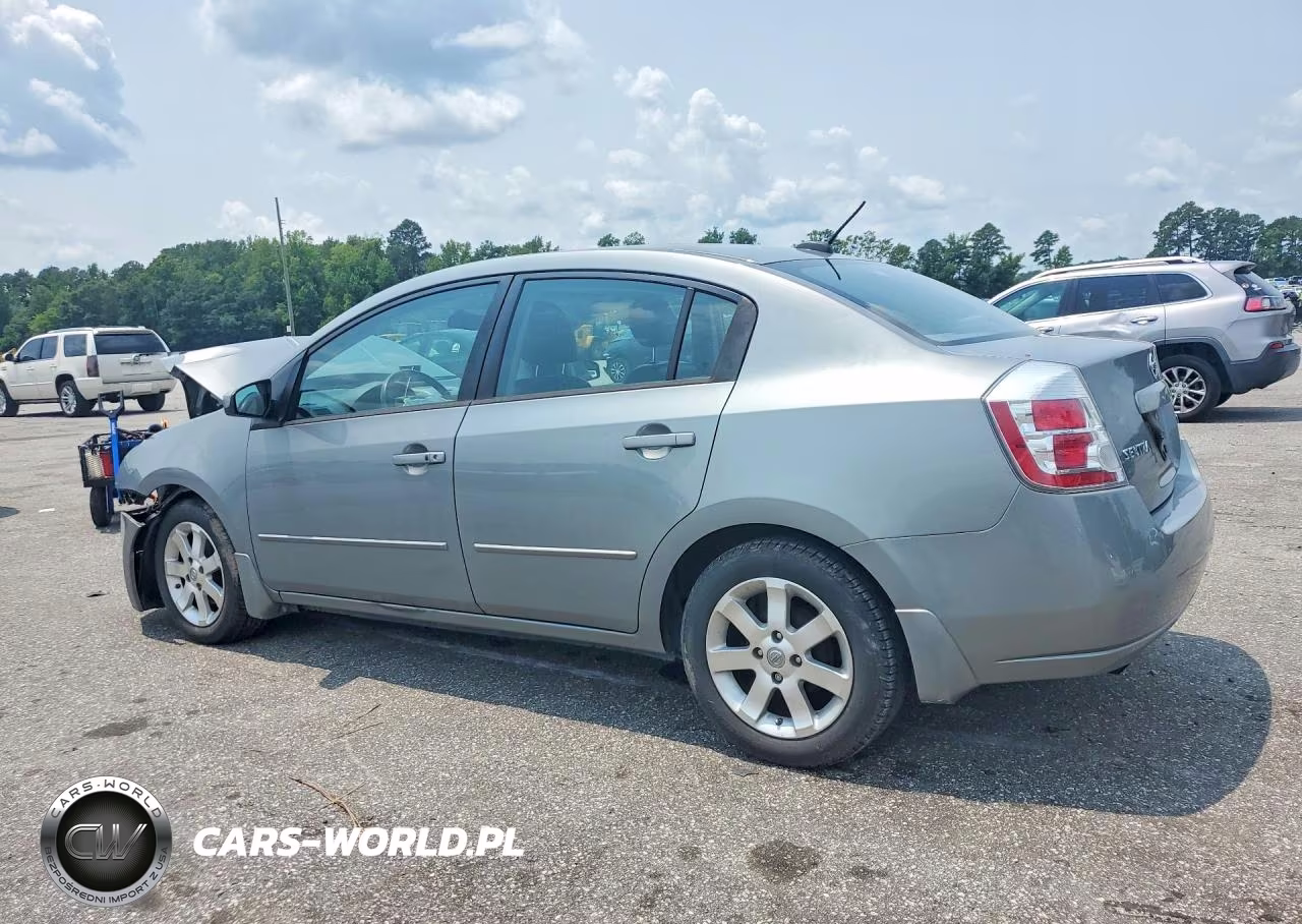 2008 Nissan Sentra 2.0 VIN:3N1AB61E08L662254 - 2