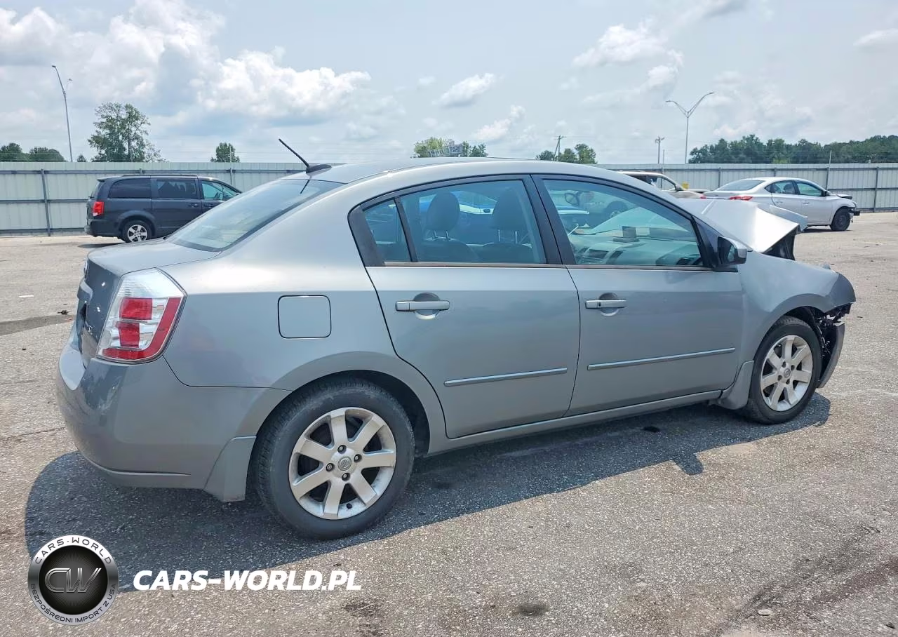 2008 Nissan Sentra 2.0 VIN:3N1AB61E08L662254 - 3