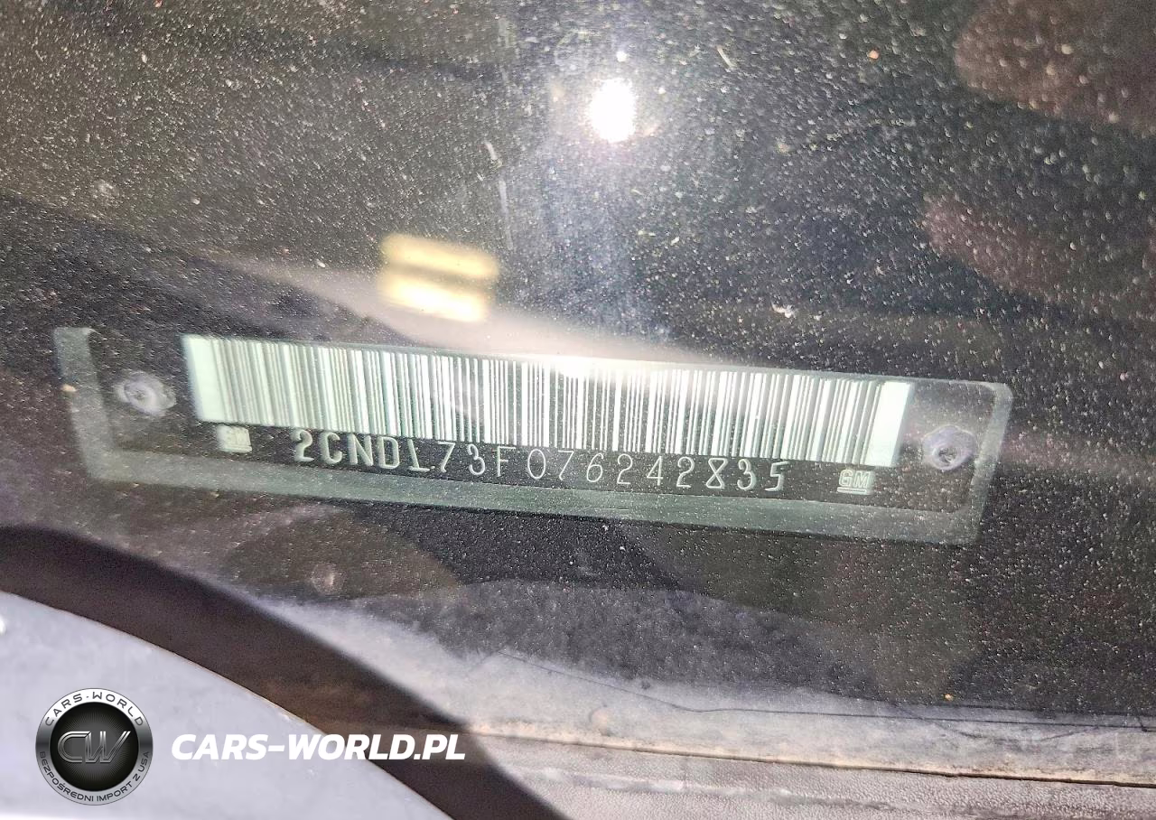 2007 Chevrolet Equinox Lt VIN:2CNDL73F076242835 - 13
