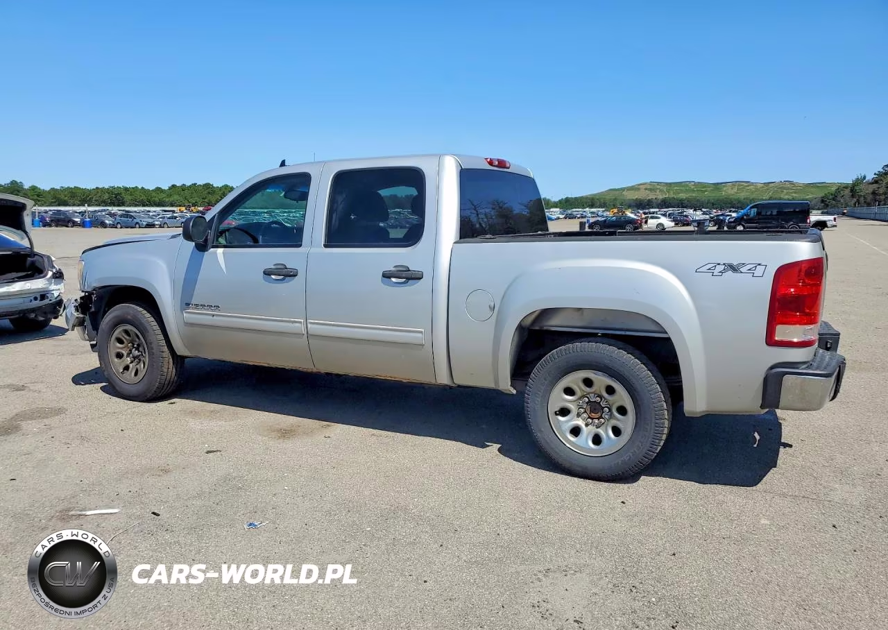 2010 GMC Sierra K1500 Sl VIN:3GTRKUEA3AG288216 - 2