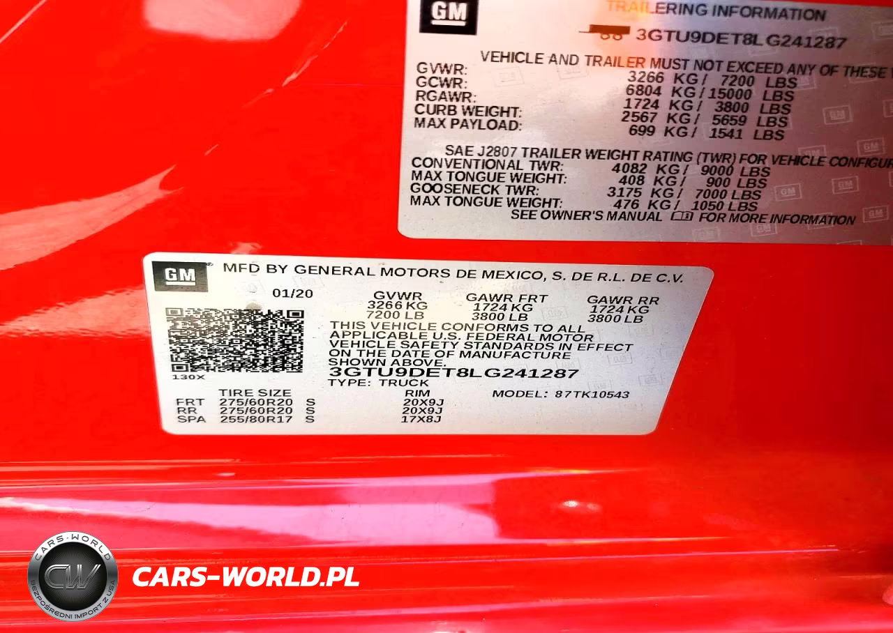 2020 GMC Sierra K1500 Slt VIN:3GTU9DET8LG241287 - 12