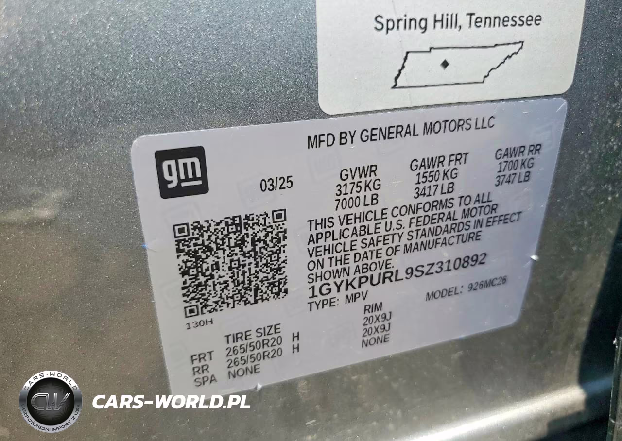 2025 Cadillac Lyriq Sport VIN:1GYKPURL9SZ310892 - 13