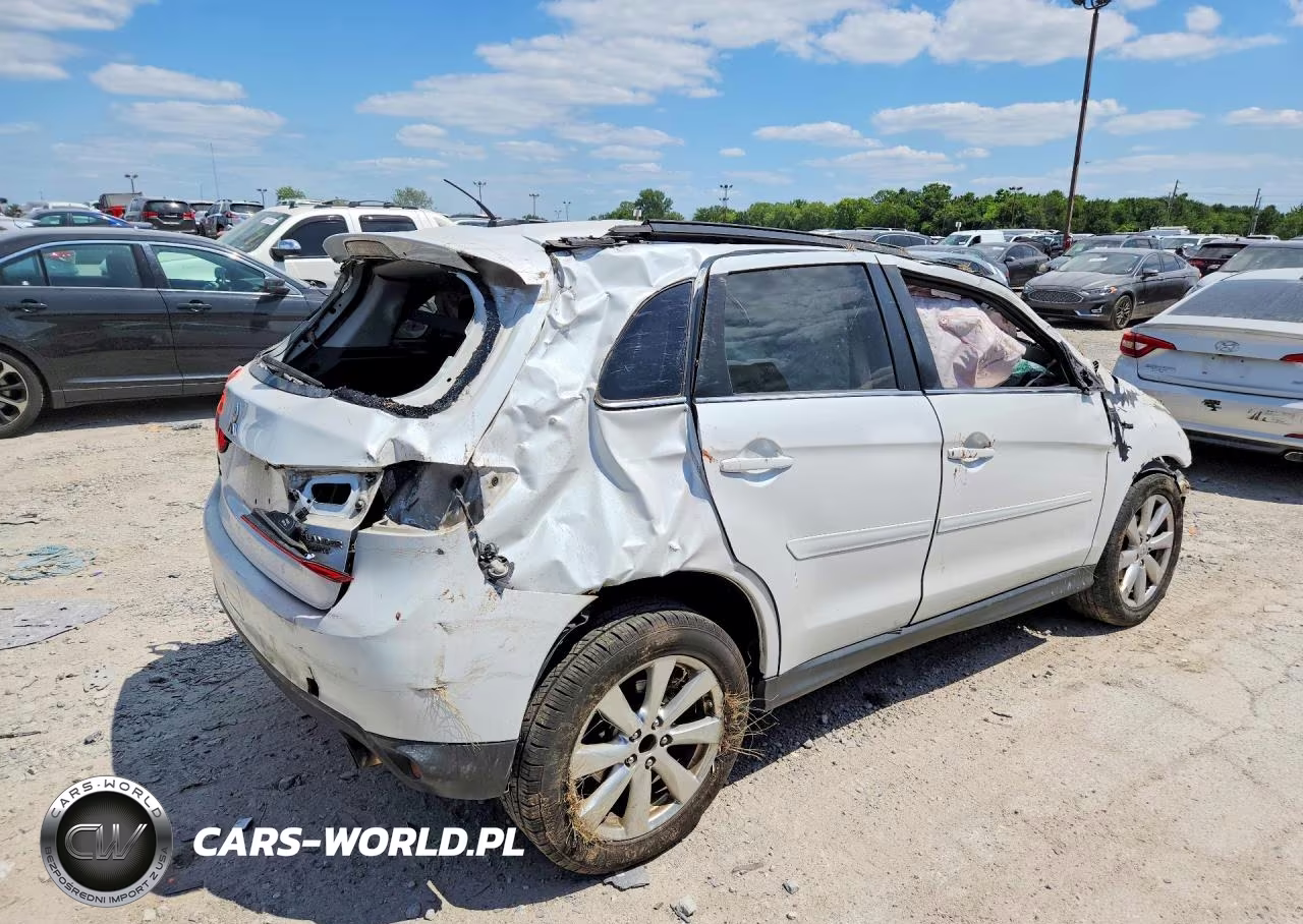 2014 Mitsubishi Outlander Sport Se VIN:4A4AP4AU9EE026642 - 3