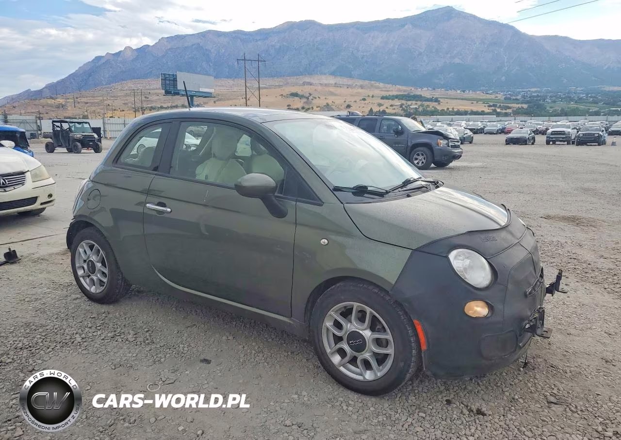 2012 Fiat 500 Pop VIN:3C3CFFAR1CT206189 - 4