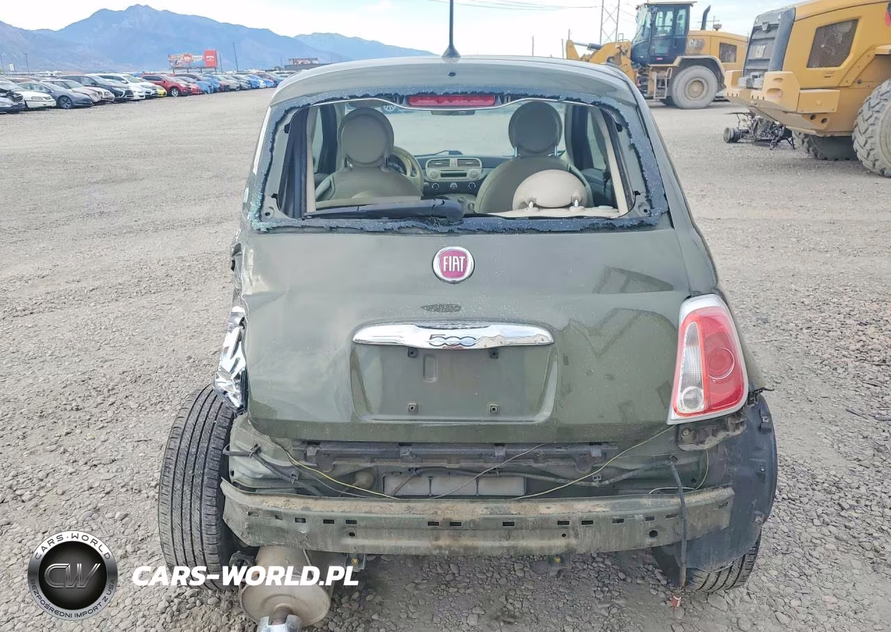 2012 Fiat 500 Pop VIN:3C3CFFAR1CT206189 - 6