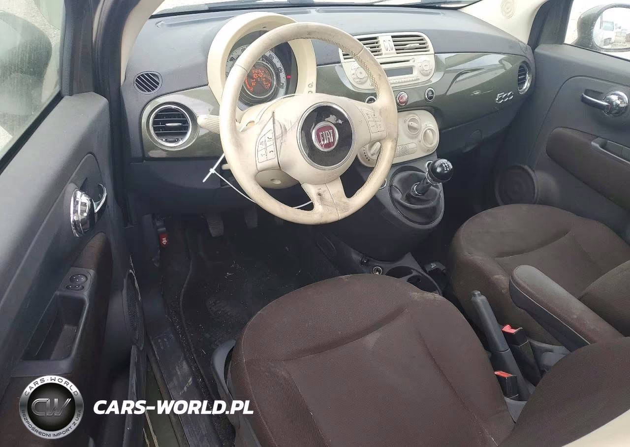 2012 Fiat 500 Pop VIN:3C3CFFAR1CT206189 - 8