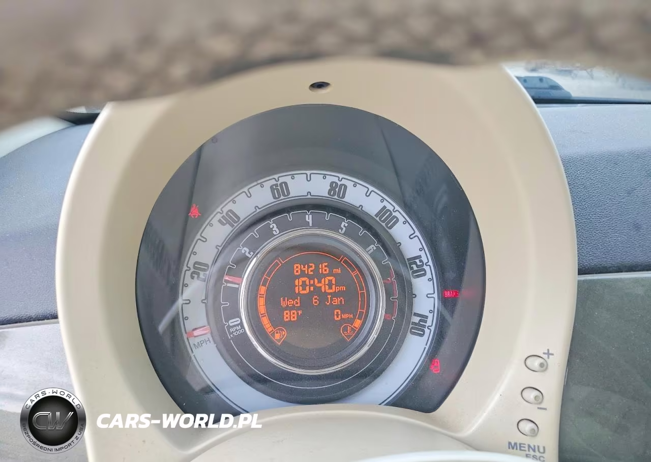 2012 Fiat 500 Pop VIN:3C3CFFAR1CT206189 - 9