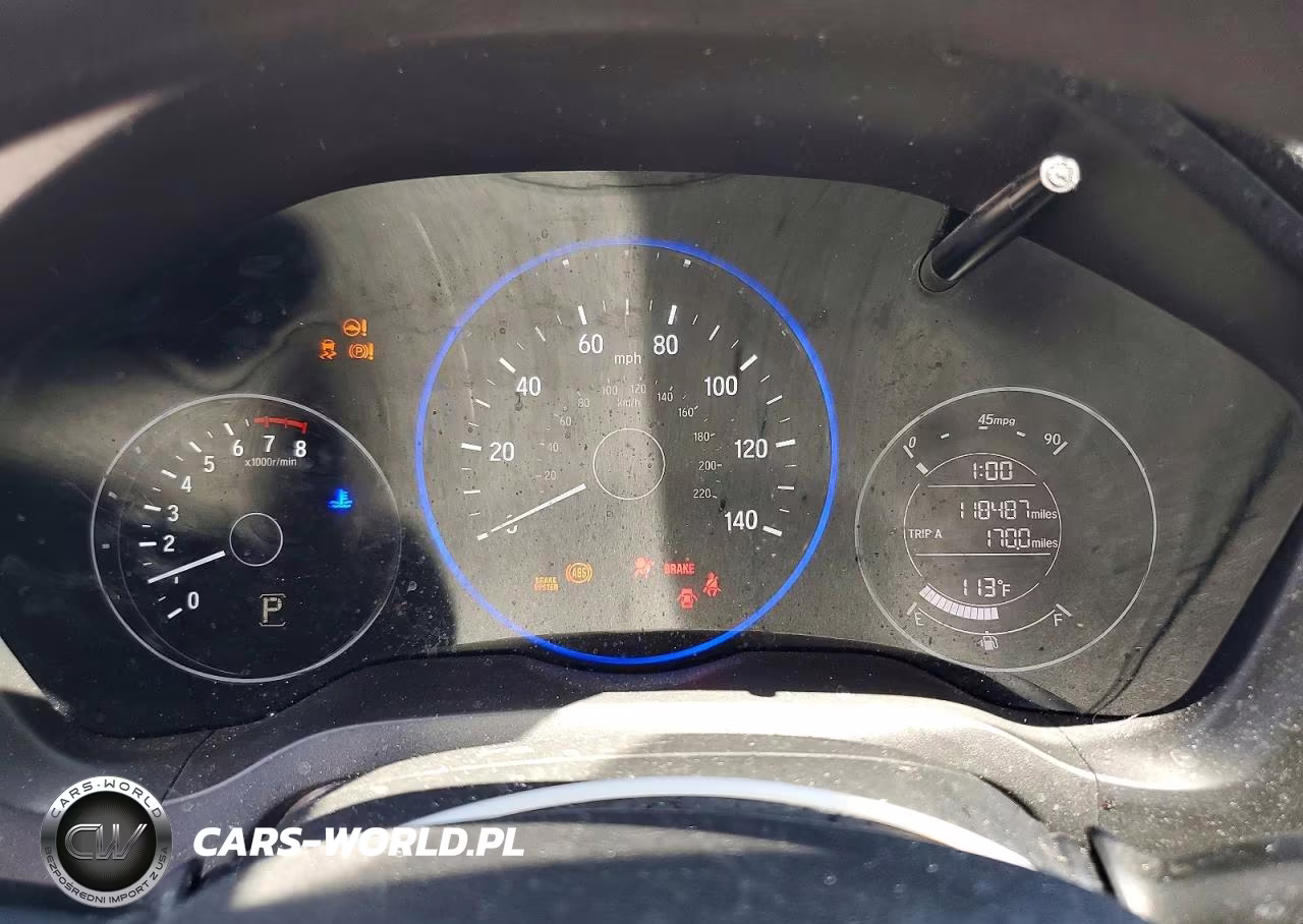 2016 Honda Hr-V Lx VIN:3CZRU5H38GM752537 - 9