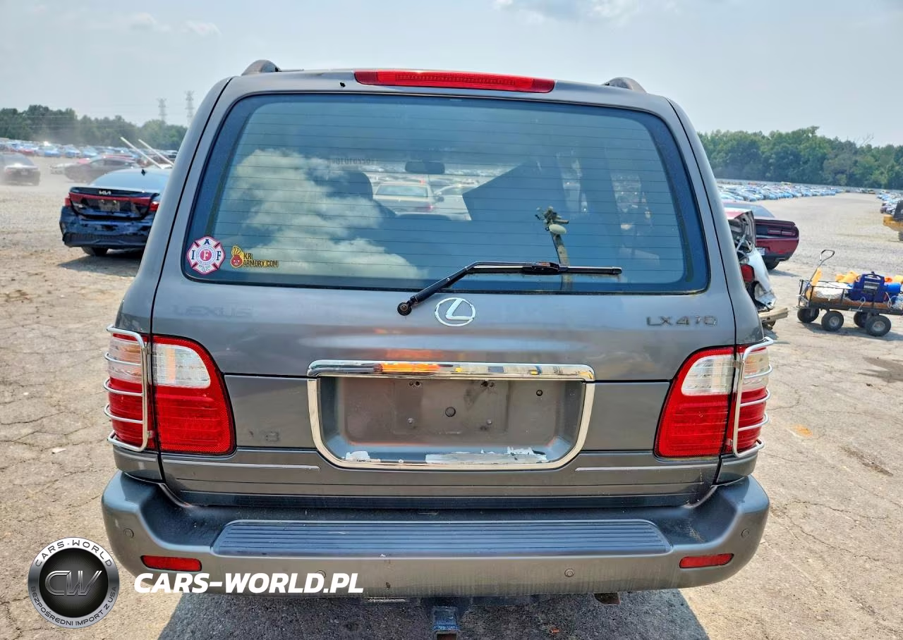1999 Lexus Lx 470 VIN:JT6HT00W1X0060403 - 6