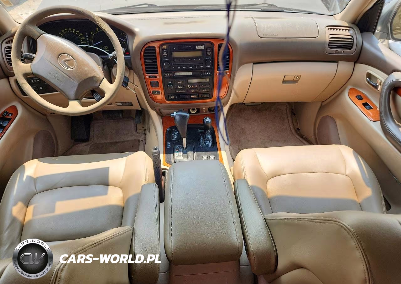 1999 Lexus Lx 470 VIN:JT6HT00W1X0060403 - 8