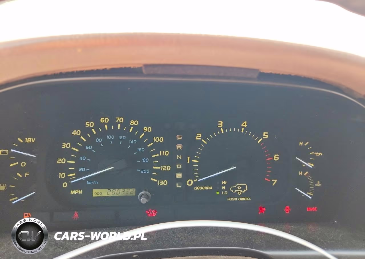 1999 Lexus Lx 470 VIN:JT6HT00W1X0060403 - 9