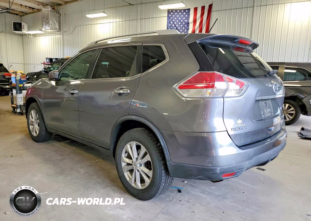 2016 Nissan Rogue Sv VIN:KNMAT2MVXGP700946 - 2