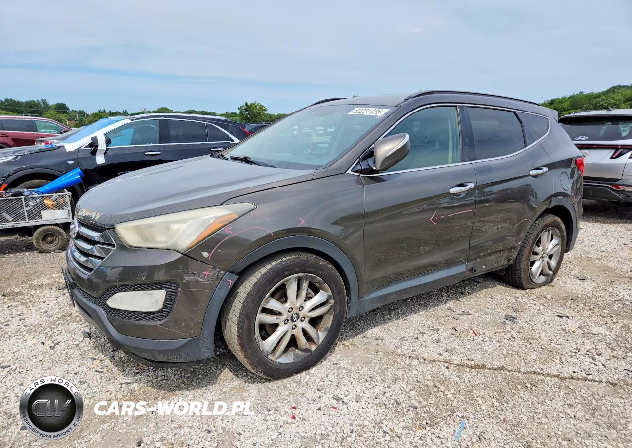 2013 Hyundai Santa Fe Sport 2.0T VIN:5XYZU3LA5DG086357 - 1