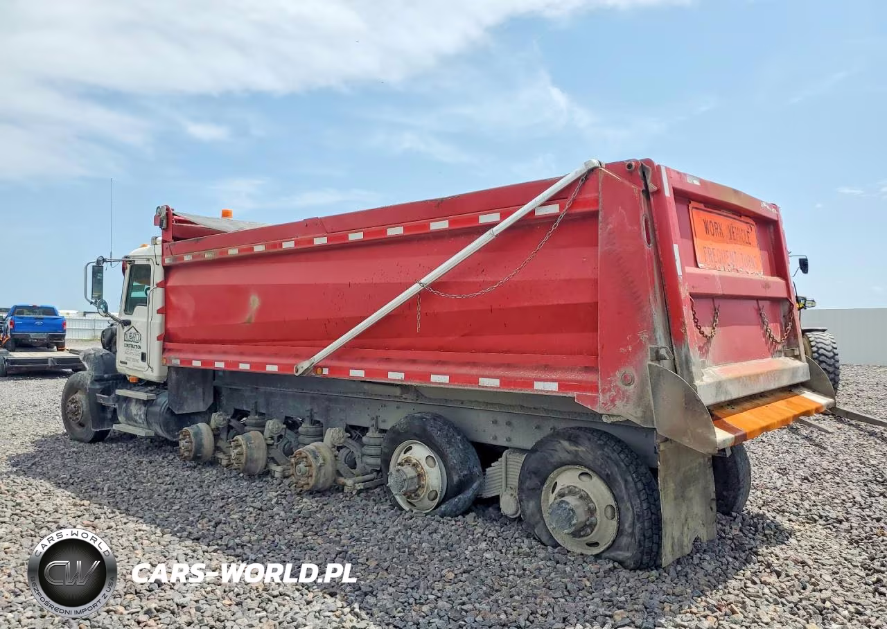 2004 Mack Cv713 Dump Truck VIN:1M2AG12C14M011628 - 2