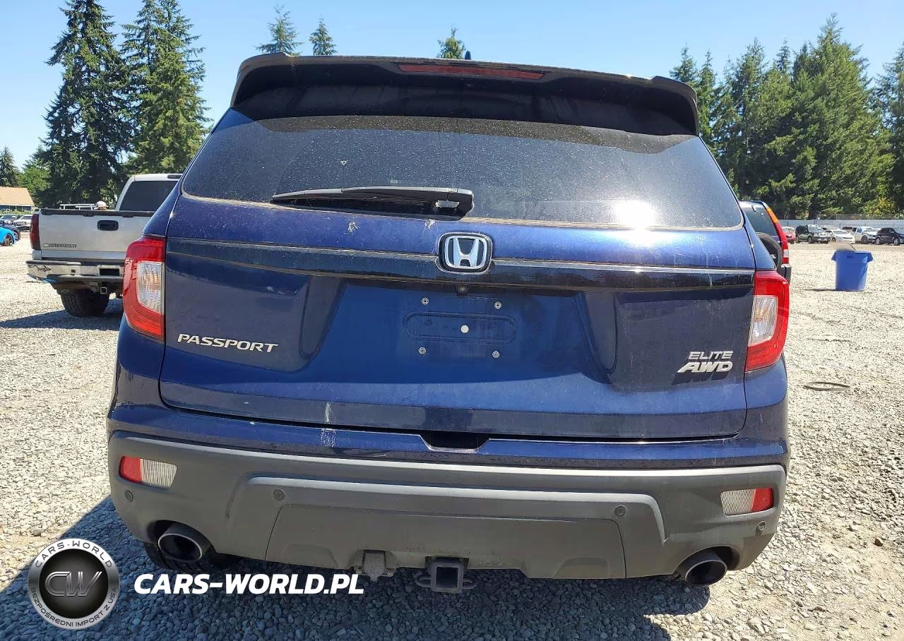 2019 Honda Passport Elite VIN:5FNYF8H09KB026976 - 6