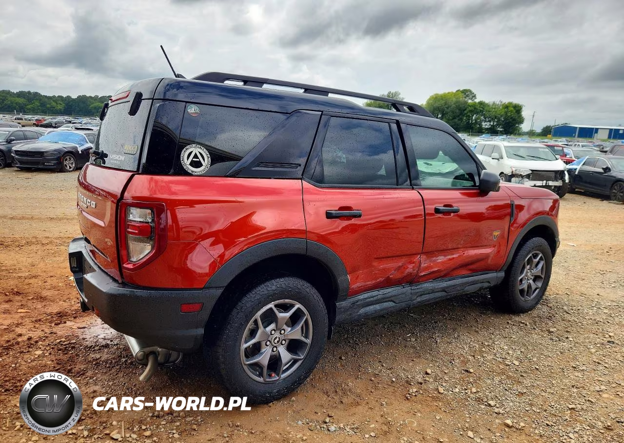 2024 Ford Bronco Sport Badlands VIN:3FMCR9D99RRE36421 - 3