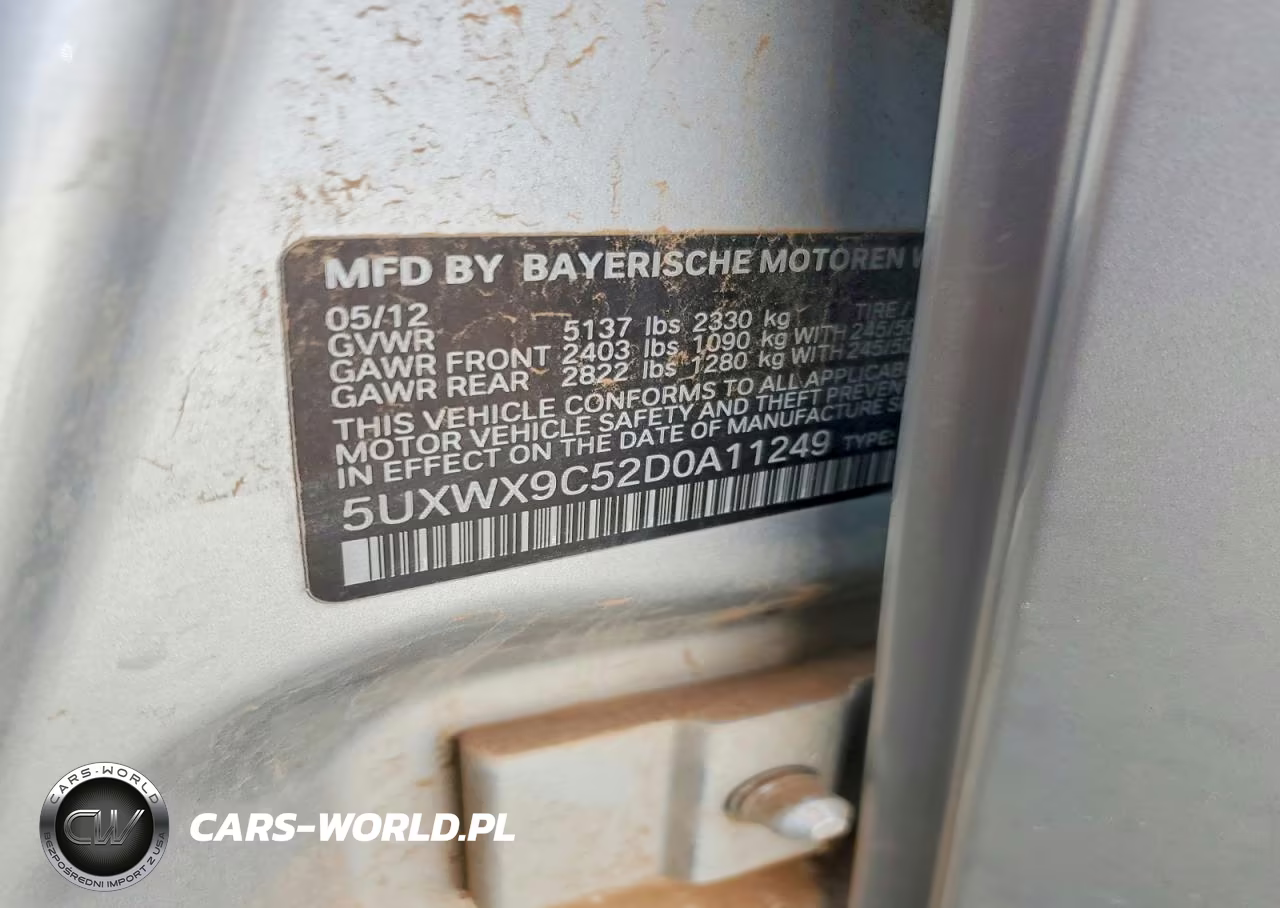 2013 BMW X3 xDrive28I VIN:5UXWX9C52D0A11249 - 13