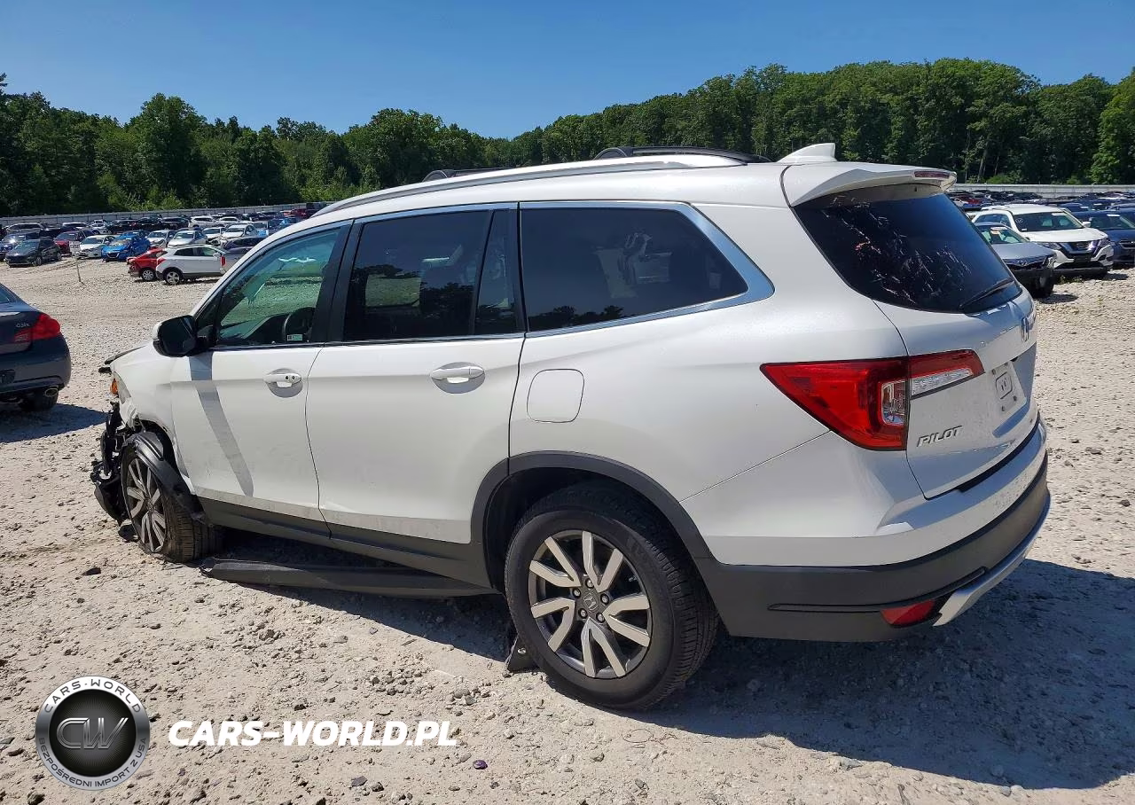 2021 Honda Pilot Exl VIN:5FNYF6H50MB007915 - 2