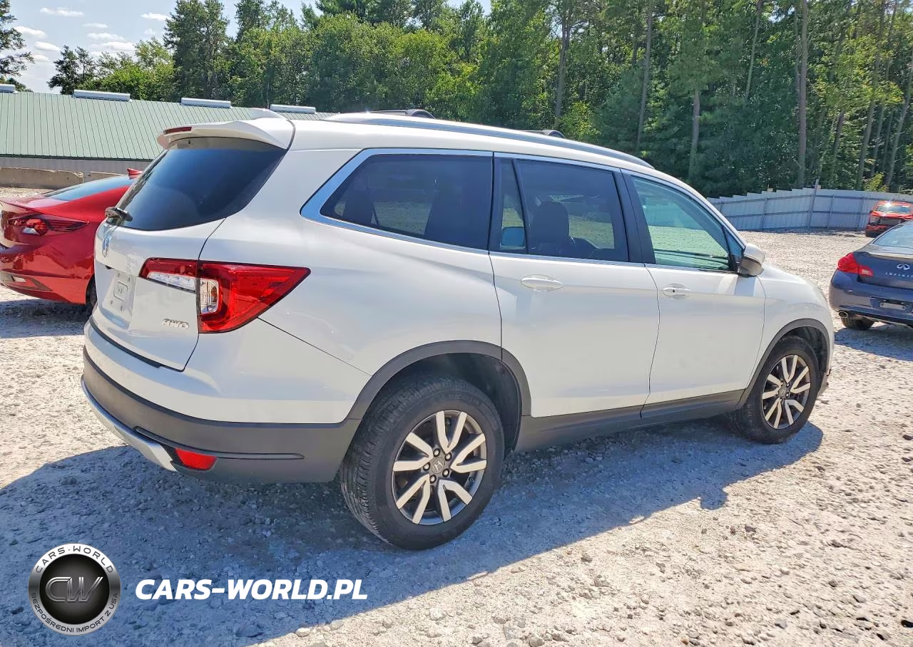 2021 Honda Pilot Exl VIN:5FNYF6H50MB007915 - 3