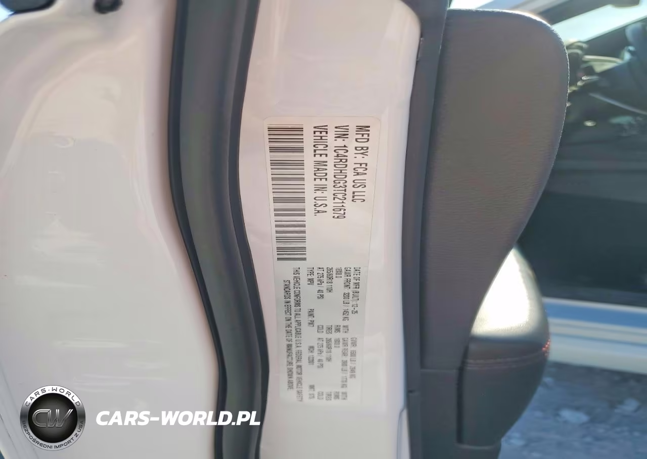 2026 Dodge Durango Gt VIN:1C4RDHDG3TC211679 - 14