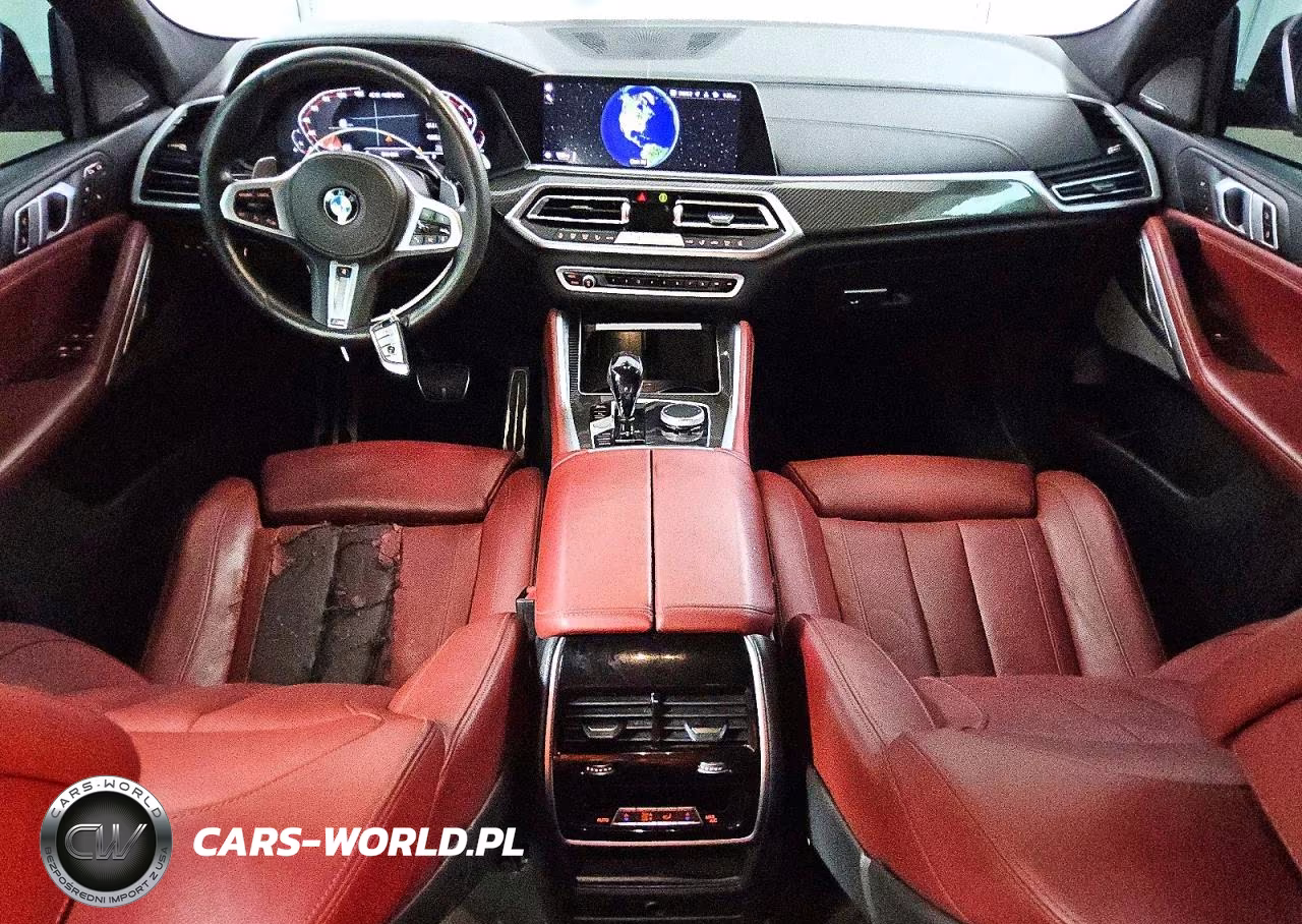 2021 BMW X6 M50I VIN:5UXCY8C01M9E51232 - 8