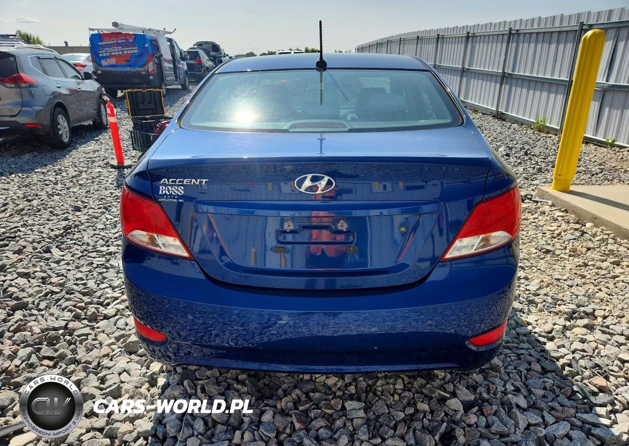 2016 Hyundai Accent Se VIN:KMHCT4AE4GU136166 - 6