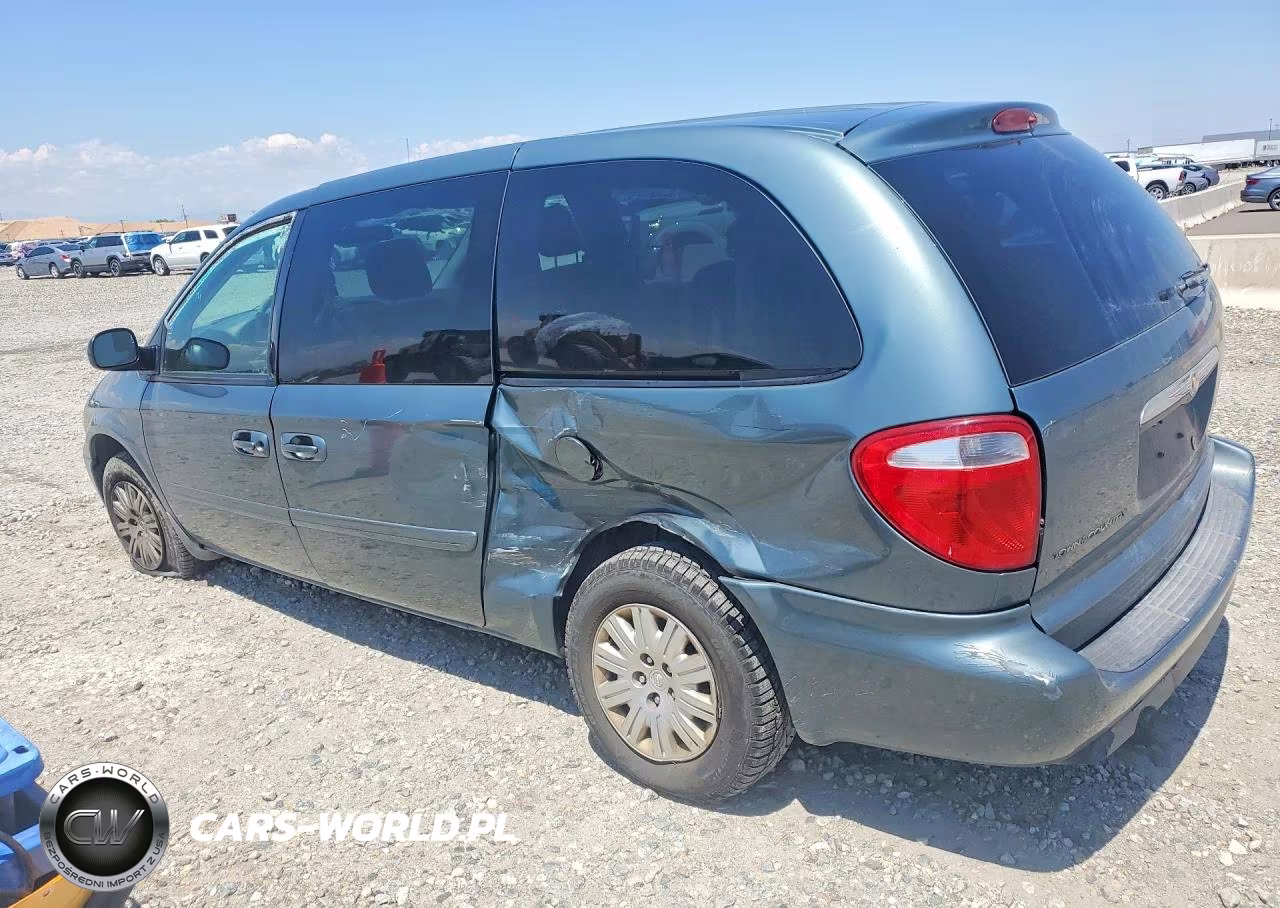 2007 Chrysler Town & Country Lx VIN:2A4GP44R17R166810 - 2