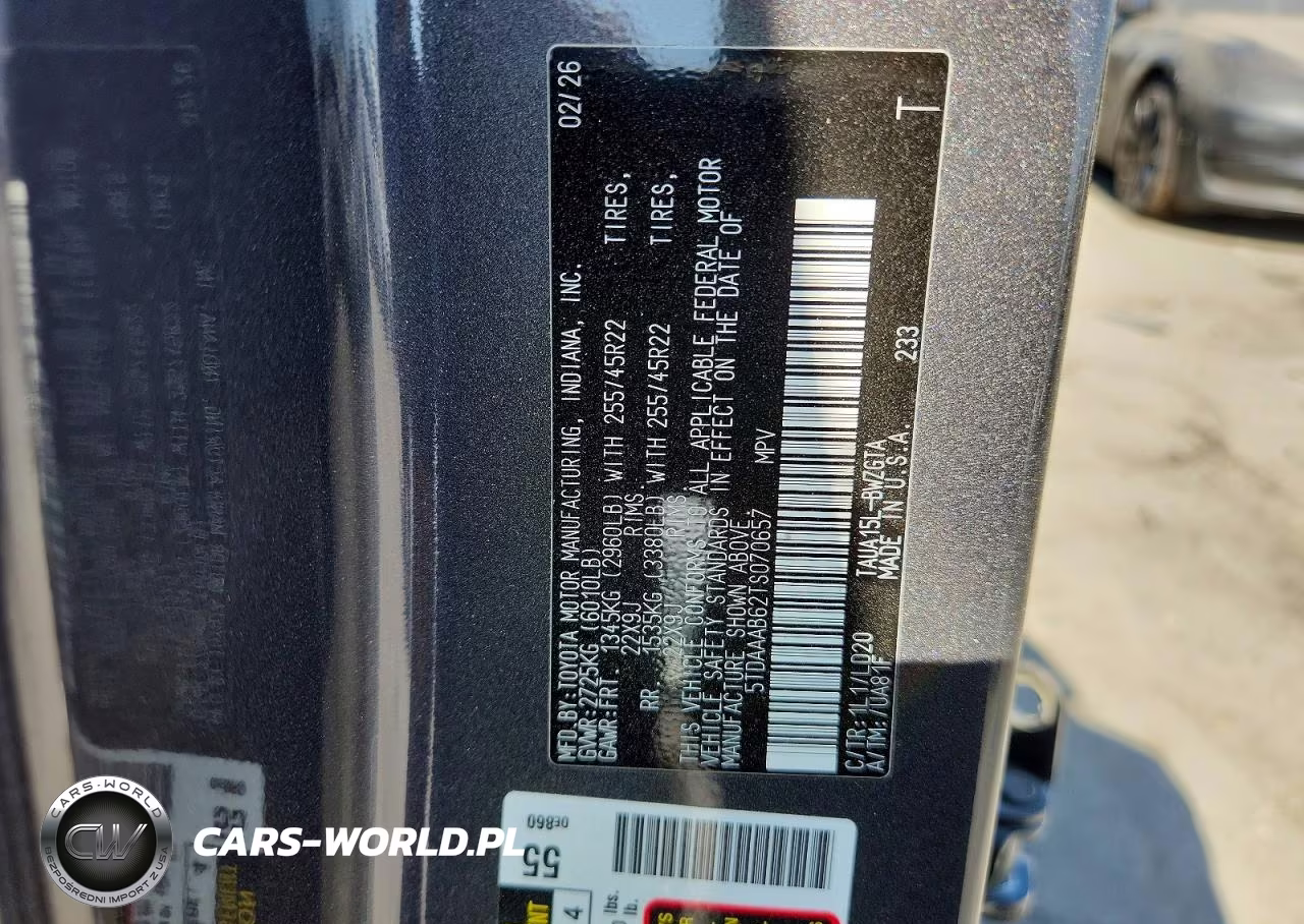 2026 Lexus Tx 350 Luxury VIN:5TDAAAB62TS070657 - 13