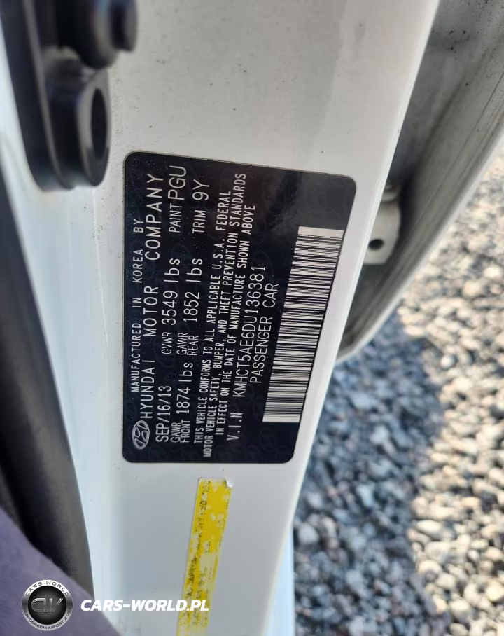 2013 Hyundai Accent Gs VIN:KMHCT5AE6DU136381 - 12