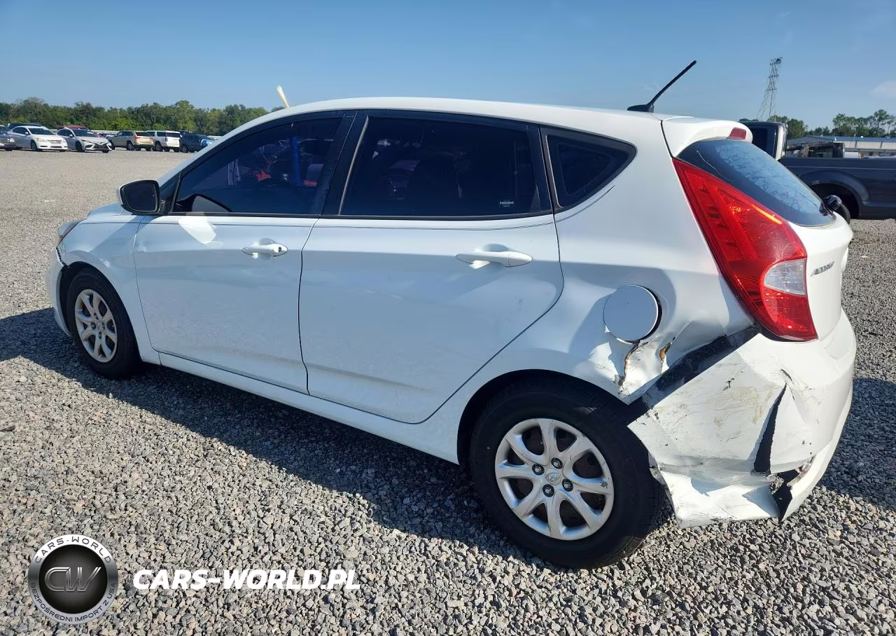 2013 Hyundai Accent Gs VIN:KMHCT5AE6DU136381 - 2