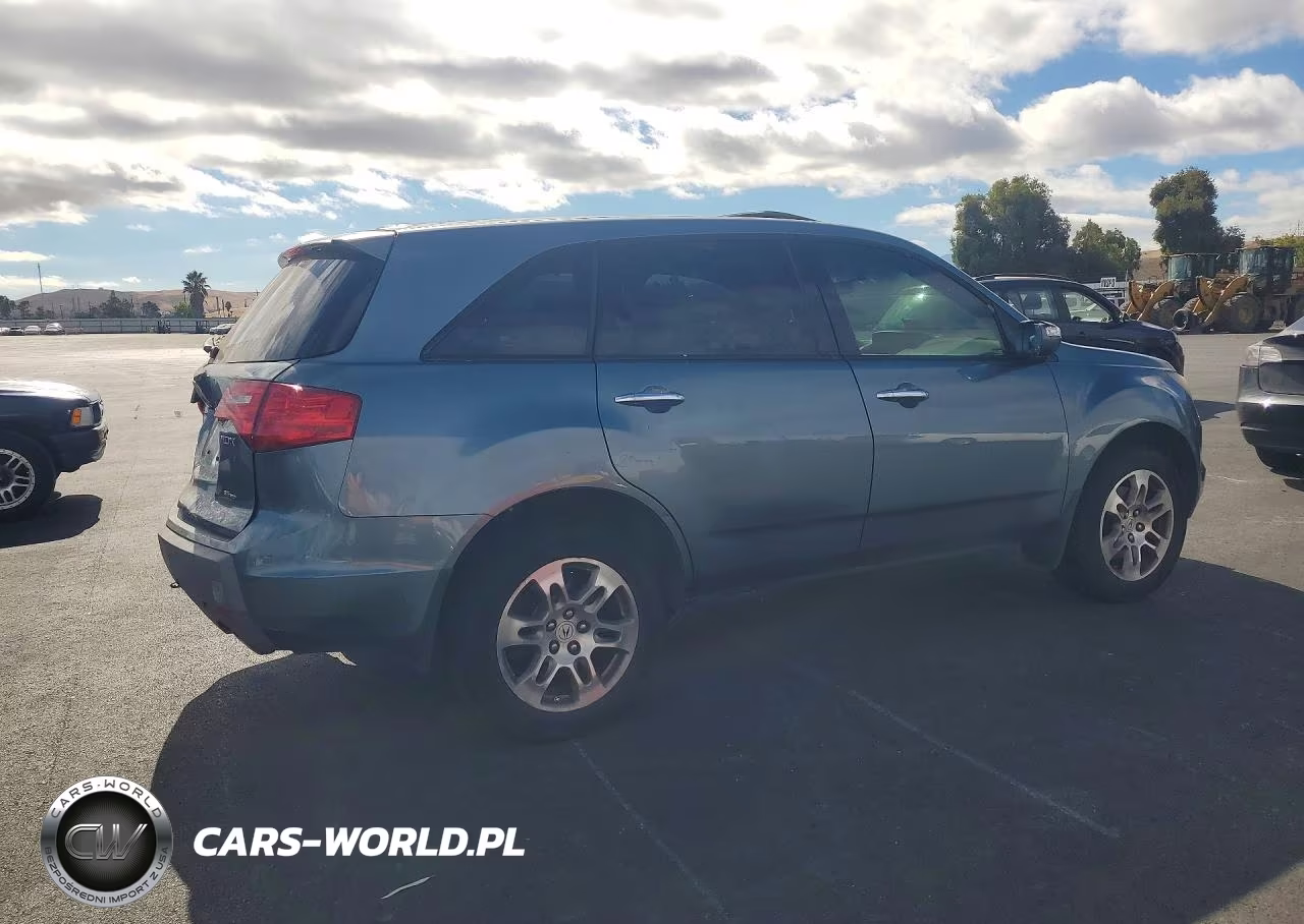 2007 Acura Mdx Technology VIN:2HNYD283X7H538660 - 3