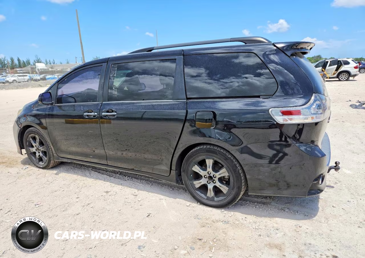 2016 Toyota Sienna Se VIN:5TDXK3DCXGS698168 - 2