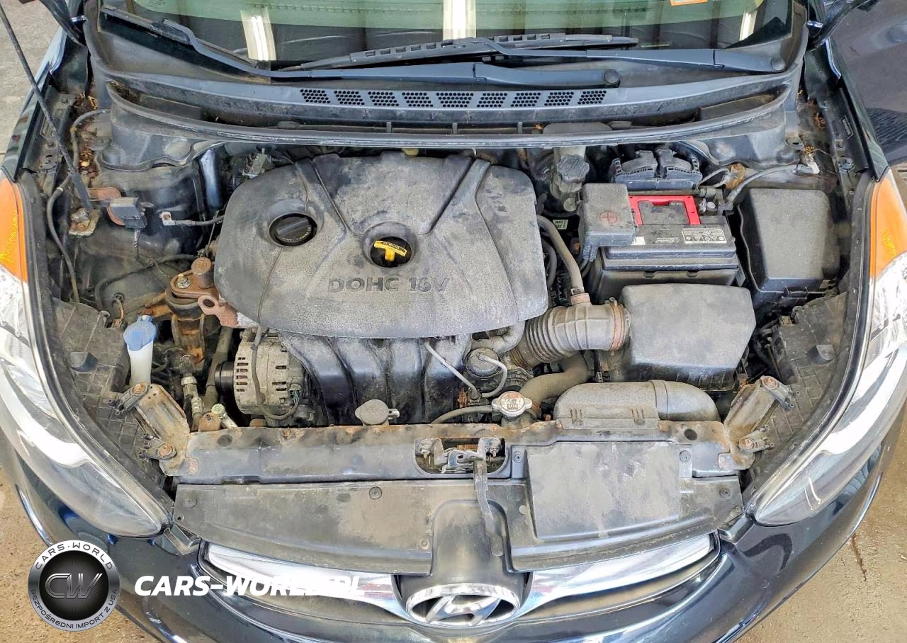 2013 Hyundai Elantra Gls VIN:5NPDH4AE6DH348406 - 11