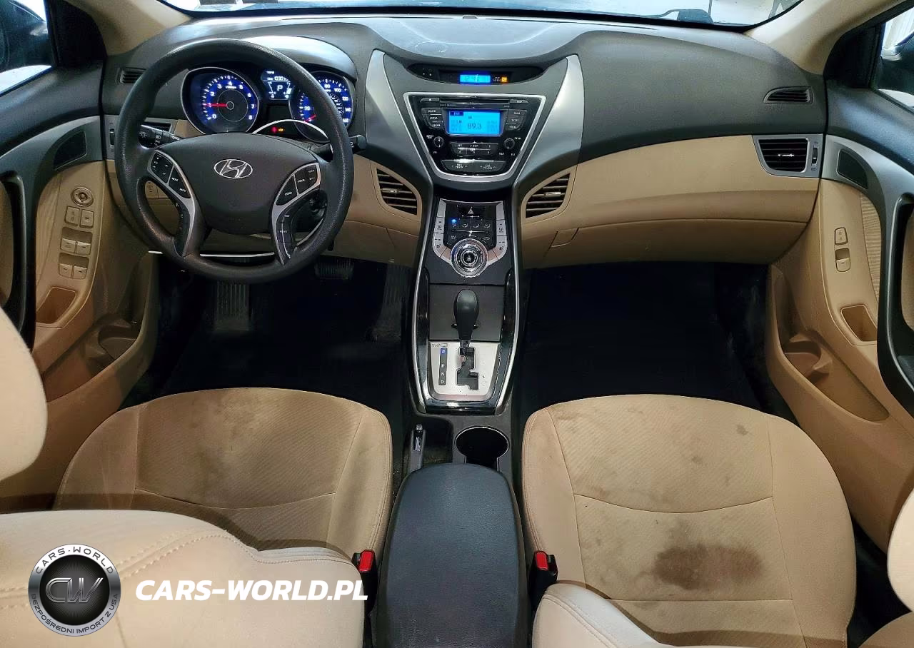 2013 Hyundai Elantra Gls VIN:5NPDH4AE6DH348406 - 8