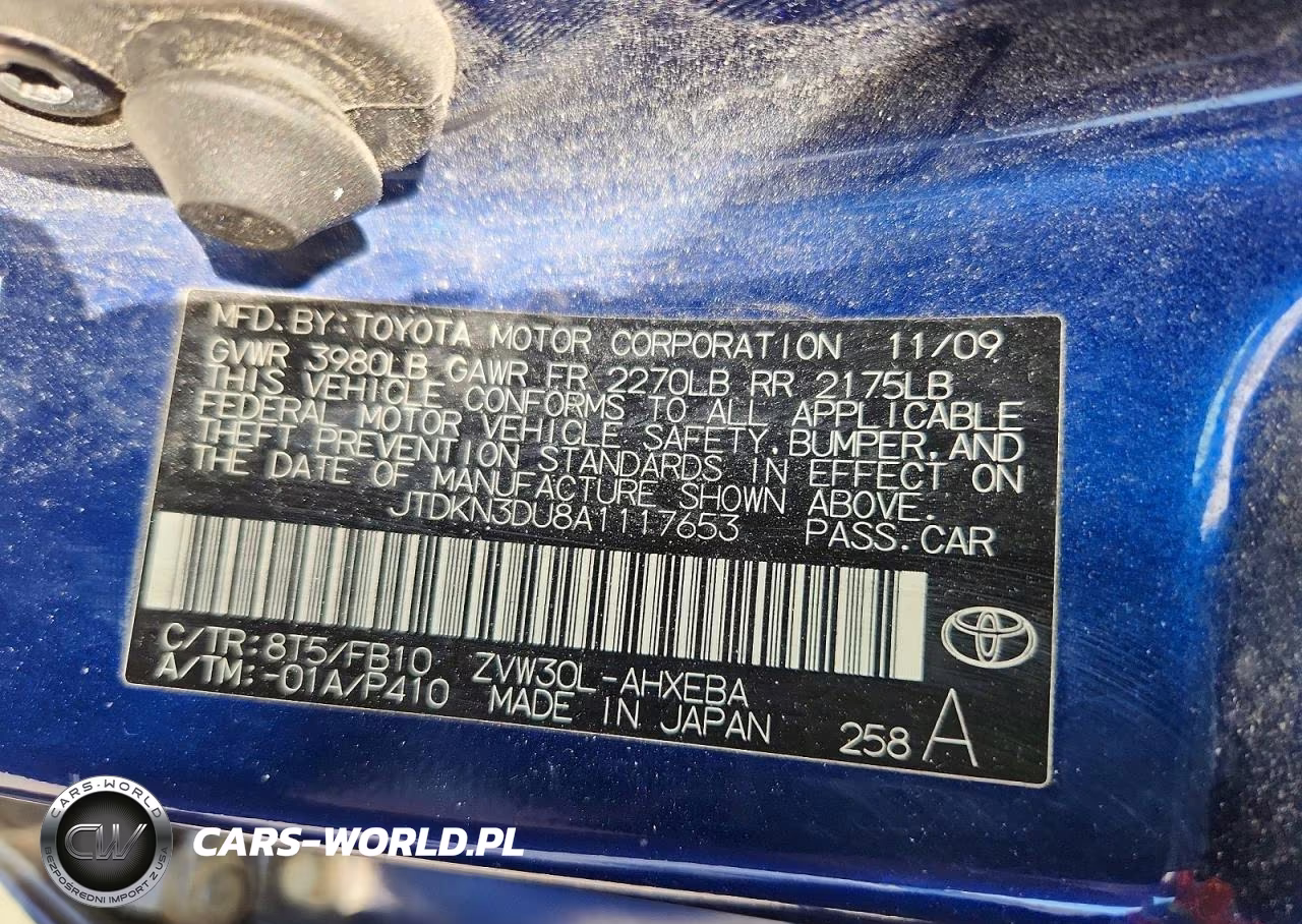 2010 Toyota Prius Iii VIN:JTDKN3DU8A1117653 - 12