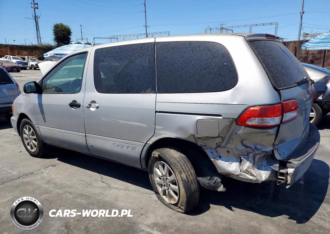 2001 Toyota Sienna Ce VIN:4T3ZF19C41U374598 - 2