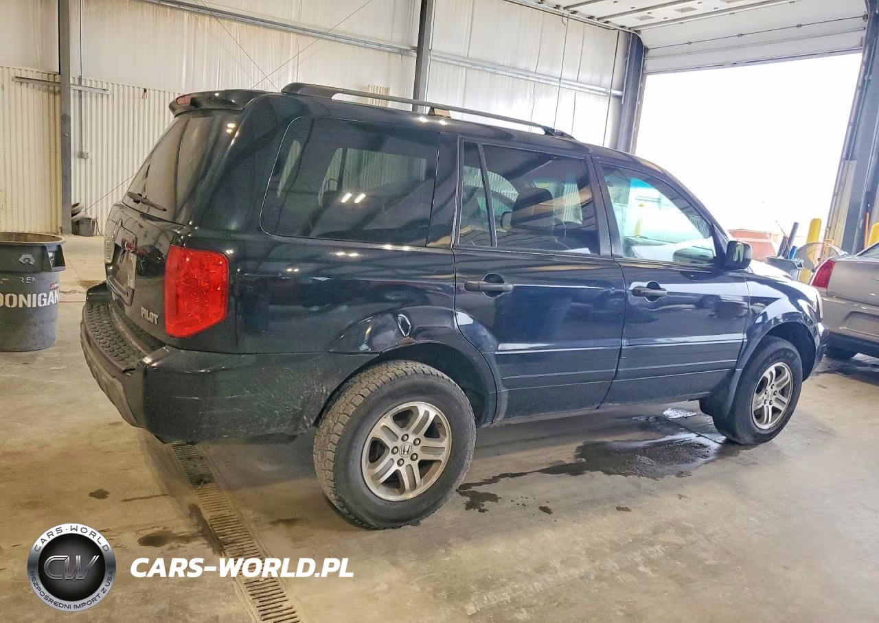 2004 Honda Pilot Exl VIN:5FNYF18684B003686 - 3