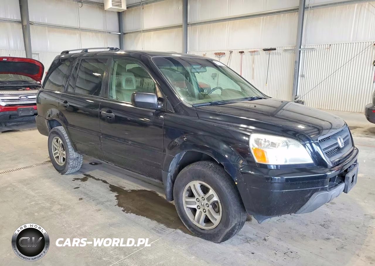2004 Honda Pilot Exl VIN:5FNYF18684B003686 - 4