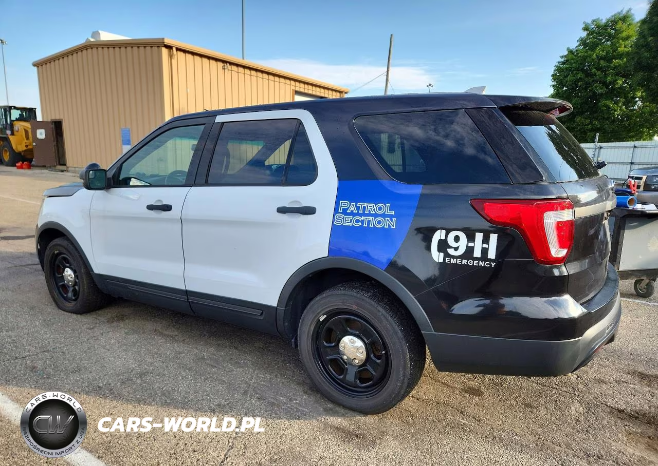 2016 Ford Explorer Police Interceptor VIN:1FM5K8AR3GGB65601 - 2