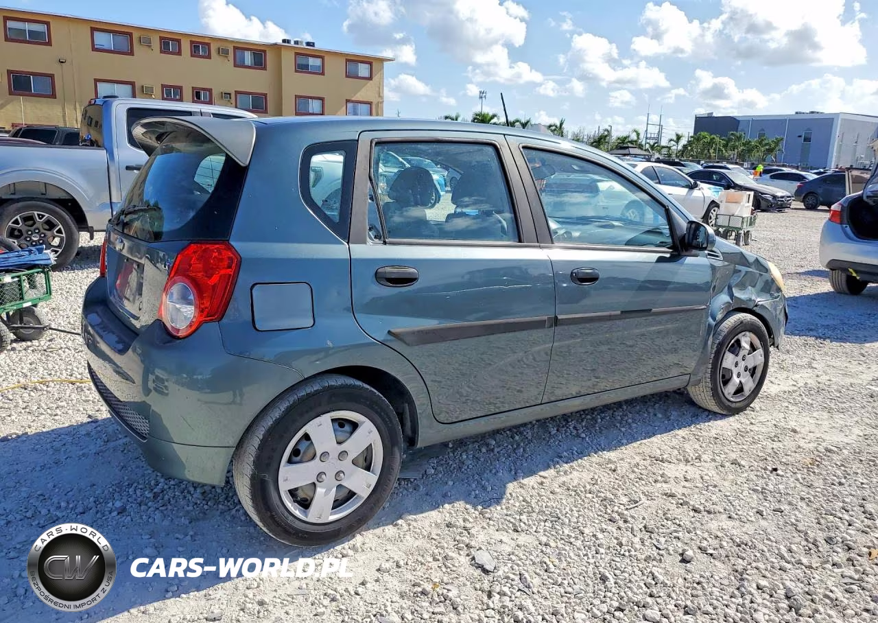 2010 Chevrolet Aveo Ls VIN:KL1TD6DE5AB123803 - 3