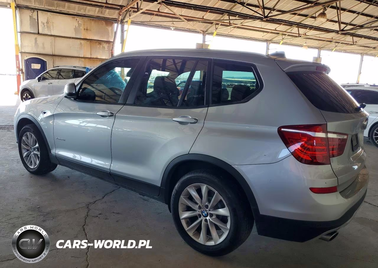 2015 BMW X3 xDrive28D VIN:5UXWY3C50F0E96634 - 2